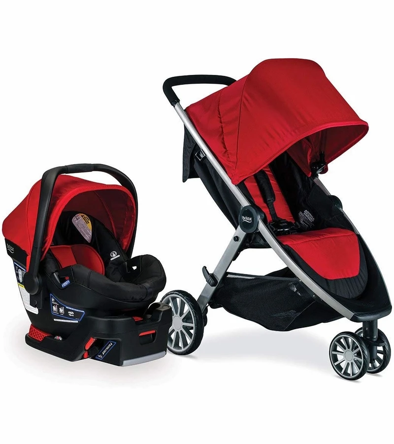 Britax B-Lively & B-Safe 35 Travel System - Cardinal 1 Britax B-Lively & B-Safe 35 Travel System - Cardinal