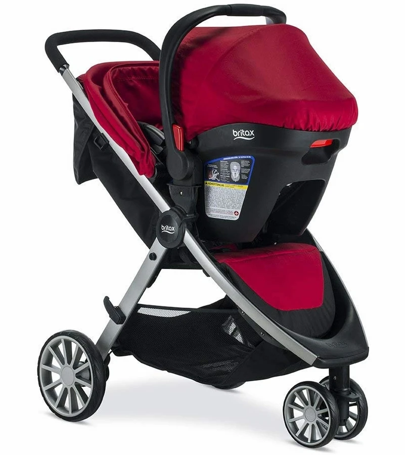 Britax B-Lively & B-Safe 35 Travel System - Cardinal 2 Britax B-Lively & B-Safe 35 Travel System - Cardinal - Image 2