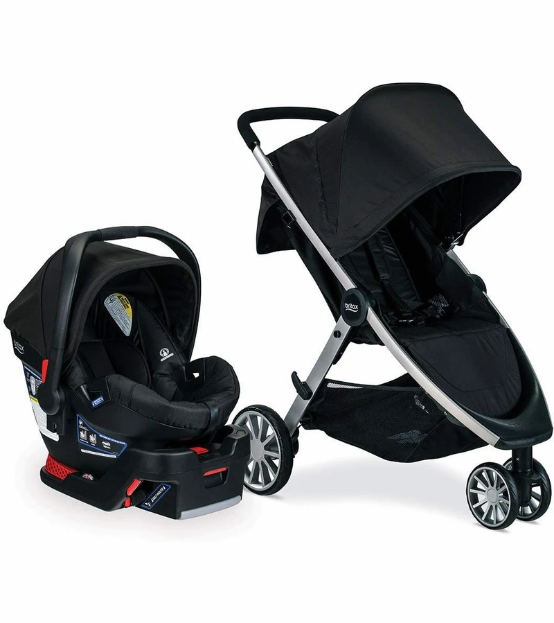 Britax B-Lively & B-Safe 35 Travel System - Raven 1 Britax B-Lively & B-Safe 35 Travel System - Raven