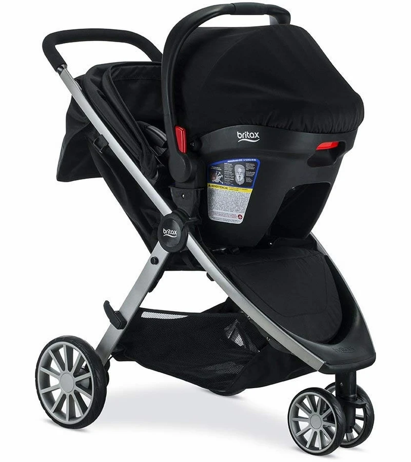 Britax B-Lively & B-Safe 35 Travel System - Raven 2 Britax B-Lively & B-Safe 35 Travel System - Raven - Image 2