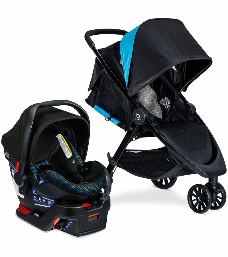 Britax B-Lively & B-Safe Gen2 FlexFit Travel System - Cool Flow Teal 5 Britax B-Lively & B-Safe Gen2 FlexFit Travel System - Cool Flow Teal - Image 5