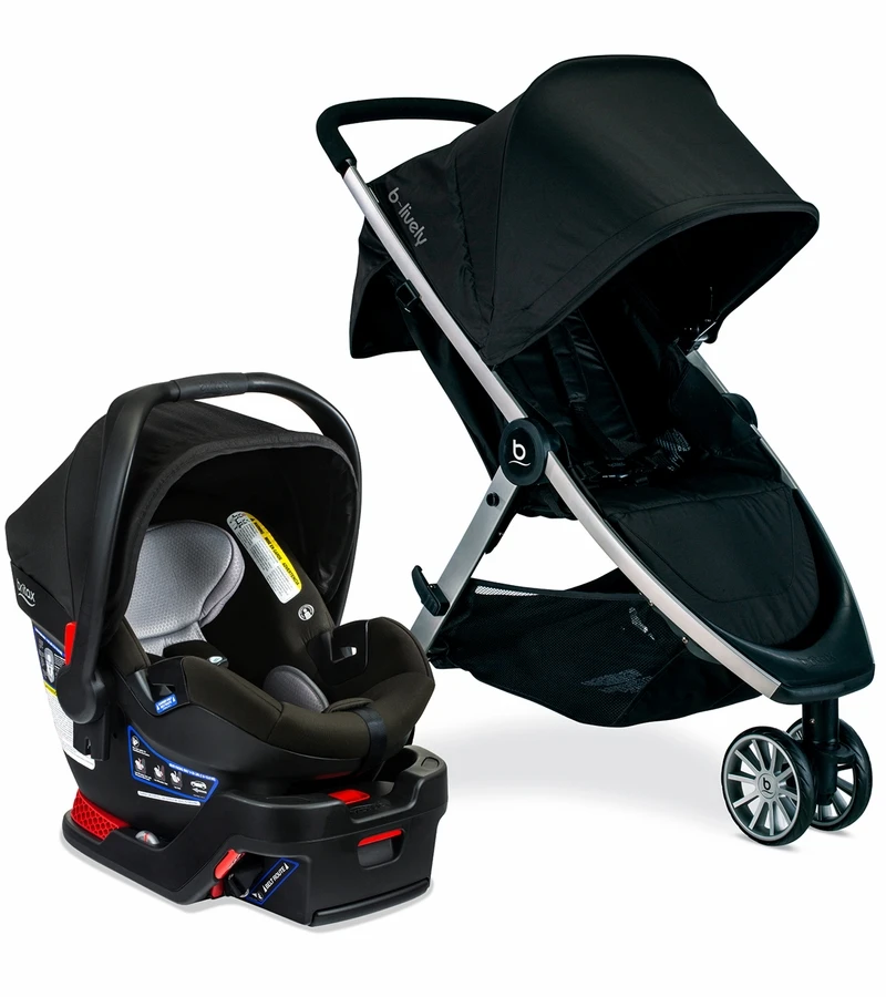 Britax B-Lively & B-Safe Gen2 FlexFit Travel System - Twilight (SafeWash) 1 Britax B-Lively & B-Safe Gen2 FlexFit Travel System - Twilight (SafeWash)