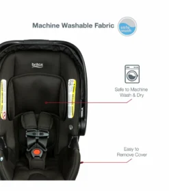 Britax B-Lively & B-Safe Gen2 Travel System - Eclipse Black SafeWash 11 Britax B-Lively & B-Safe Gen2 Travel System - Eclipse Black SafeWash -Britax || Graco || Maxi-Cosi Shop britax b lively b safe gen2 travel system eclipse black safewash 164