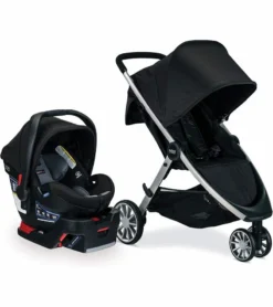 Britax B-Lively & B-Safe Ultra Travel System - Noir