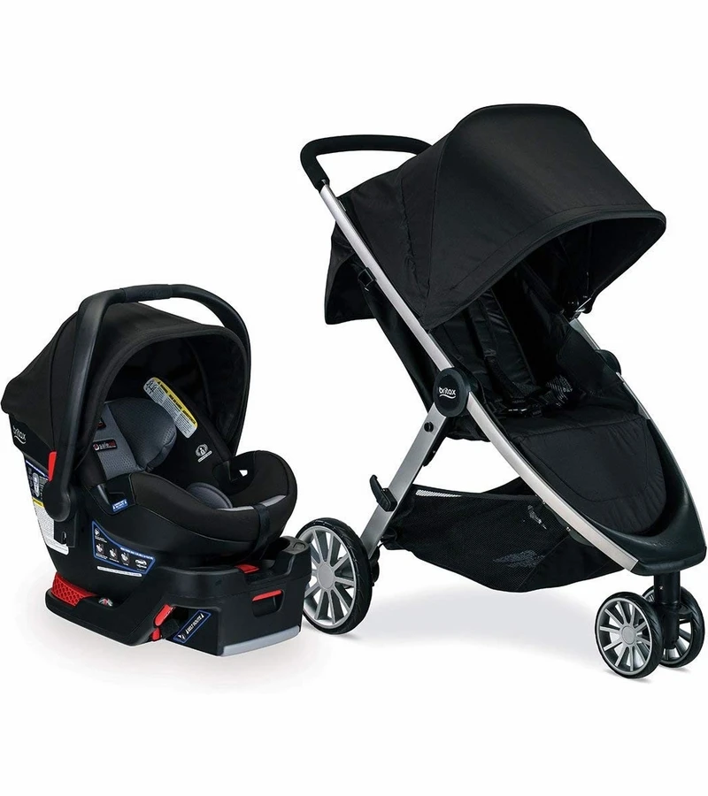 Britax B-Lively & B-Safe Ultra Travel System - Noir 1 Britax B-Lively & B-Safe Ultra Travel System - Noir