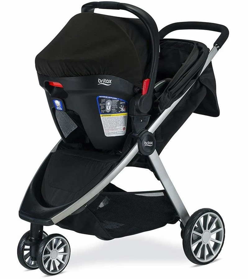 Britax B-Lively & B-Safe Ultra Travel System - Noir 2 Britax B-Lively & B-Safe Ultra Travel System - Noir - Image 2