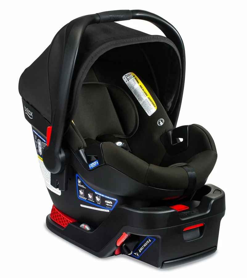 Britax B-Lively Double Stroller + B-Safe Gen2 Travel System - Dove / Black 4 Britax B-Lively Double Stroller + B-Safe Gen2 Travel System - Dove / Black - Image 4