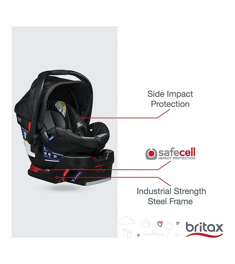 Britax B-Safe 35 Infant Car Seat - Ashton 3 Britax B-Safe 35 Infant Car Seat - Ashton - Image 3