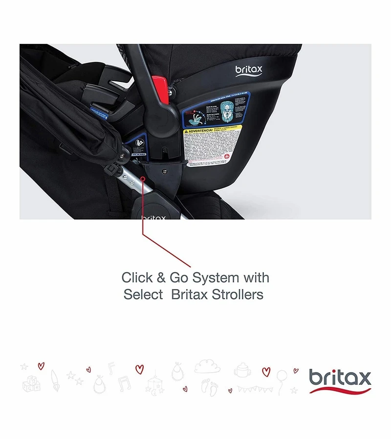 Britax B-Safe 35 Infant Car Seat - Ashton 6 Britax B-Safe 35 Infant Car Seat - Ashton - Image 6