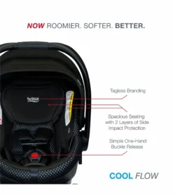 Britax B-Safe Gen2 FlexFit Lightweight Infant Car Seat - Cool Flow Gray -Britax || Graco || Maxi-Cosi Shop britax b safe gen2 flexfit lightweight infant car seat cool flow gray 35