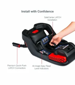 Britax B-Safe Gen2 FlexFit Lightweight Infant Car Seat - Cool Flow Gray -Britax || Graco || Maxi-Cosi Shop britax b safe gen2 flexfit lightweight infant car seat cool flow gray 38