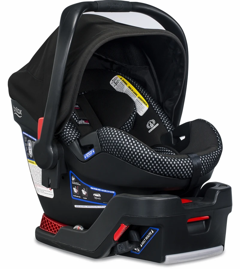 Britax B-Safe Ultra Infant Car Seat - Cool Flow Gray 3 Britax B-Safe Ultra Infant Car Seat - Cool Flow Gray - Image 3
