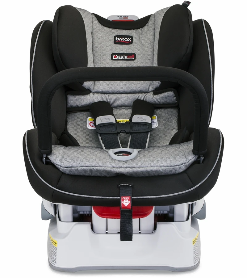 Britax Boulevard ClickTight Anti-Rebound Bar Convertible Car Seat 2016 - Solstice 2 Britax Boulevard ClickTight Anti-Rebound Bar Convertible Car Seat 2016 - Solstice - Image 2