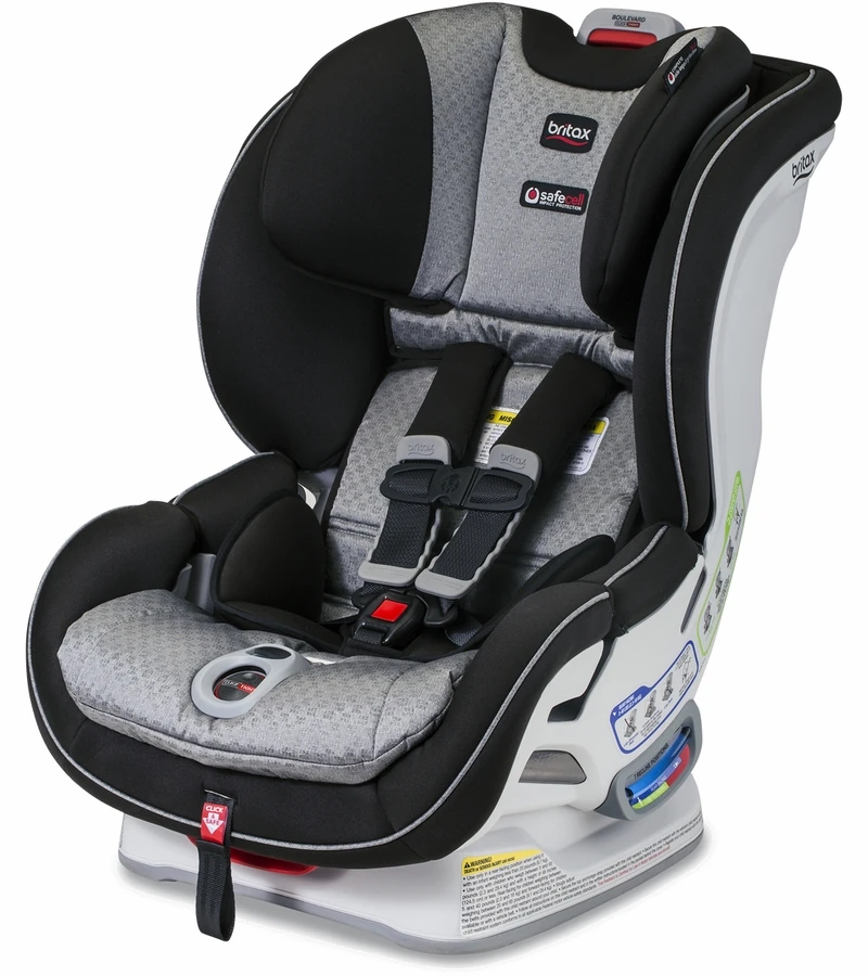 Britax Boulevard ClickTight Anti-Rebound Bar Convertible Car Seat 2016 - Solstice 4 Britax Boulevard ClickTight Anti-Rebound Bar Convertible Car Seat 2016 - Solstice - Image 4