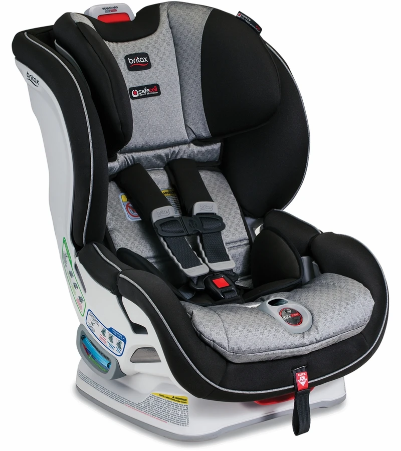 Britax Boulevard ClickTight Anti-Rebound Bar Convertible Car Seat 2016 - Solstice 6 Britax Boulevard ClickTight Anti-Rebound Bar Convertible Car Seat 2016 - Solstice - Image 6