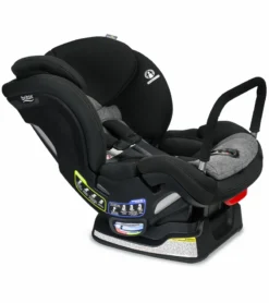 Britax Boulevard ClickTight Anti-Rebound Bar Convertible Car Seat - StayClean Gray -Britax || Graco || Maxi-Cosi Shop britax boulevard clicktight anti rebound bar convertible car seat stayclean gray 144