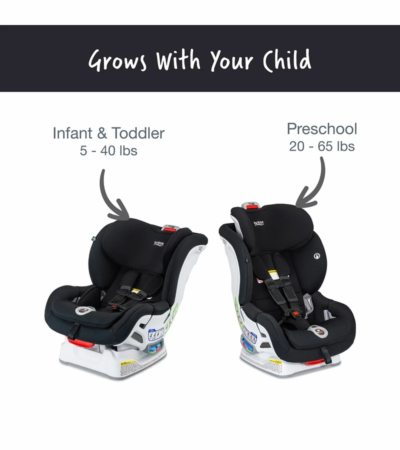 Britax Boulevard ClickTight Convertible Car Seat - Black Contour (SafeWash) 4 Britax Boulevard ClickTight Convertible Car Seat - Black Contour (SafeWash) - Image 4