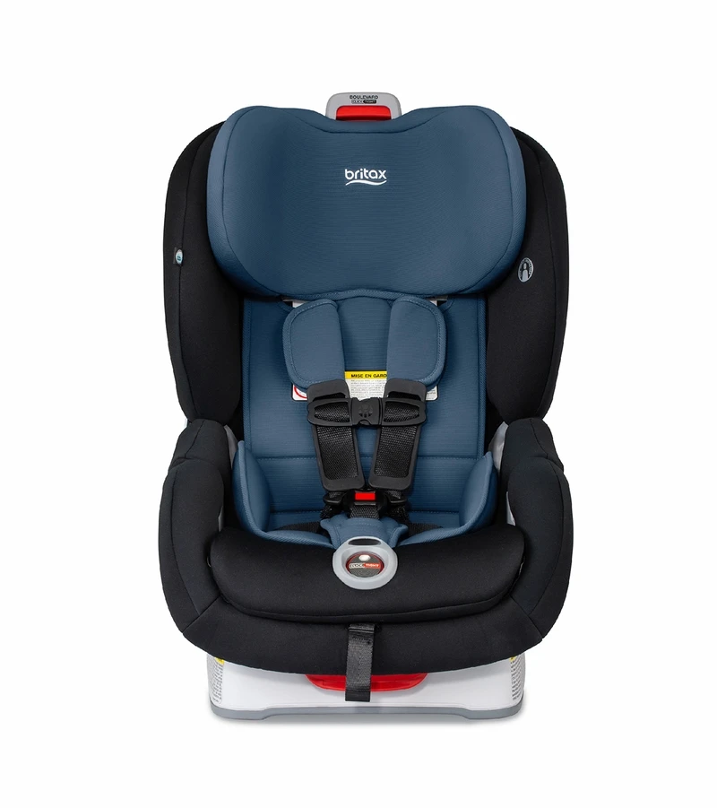 Britax Boulevard ClickTight Convertible Car Seat - Blue Contour (SafeWash) 2 Britax Boulevard ClickTight Convertible Car Seat - Blue Contour (SafeWash) - Image 2