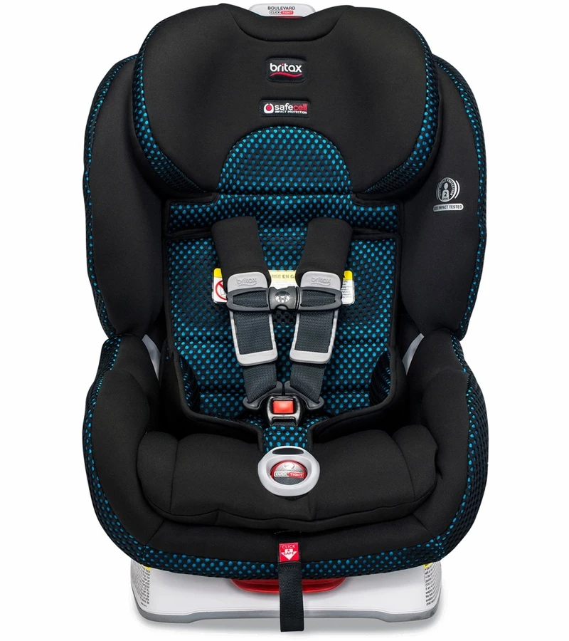 Britax Boulevard ClickTight Convertible Car Seat - Cool Flow Teal 2 Britax Boulevard ClickTight Convertible Car Seat - Cool Flow Teal - Image 2