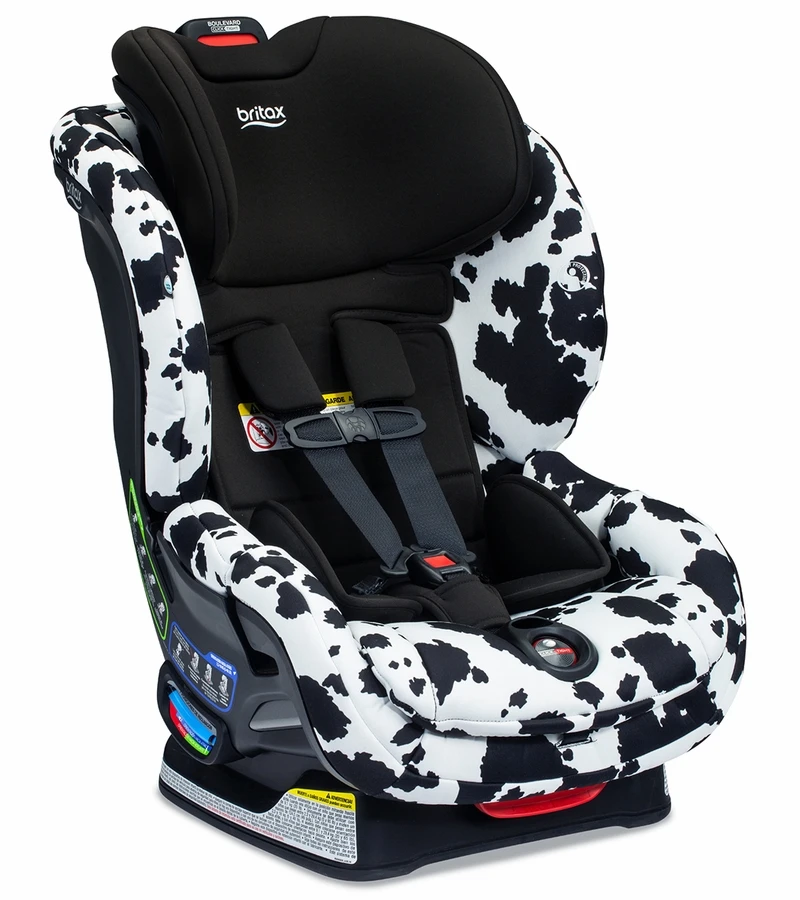 Britax Boulevard ClickTight Convertible Car Seat - Cowmooflage 2.0 (SafeWash) 1 Britax Boulevard ClickTight Convertible Car Seat - Cowmooflage 2.0 (SafeWash)