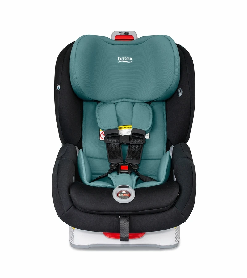 Britax Boulevard ClickTight Convertible Car Seat - Green Contour (SafeWash) 2 Britax Boulevard ClickTight Convertible Car Seat - Green Contour (SafeWash) - Image 2