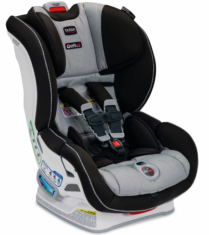 Britax Boulevard ClickTight Convertible Car Seat - Metro 2 Britax Boulevard ClickTight Convertible Car Seat - Metro - Image 2