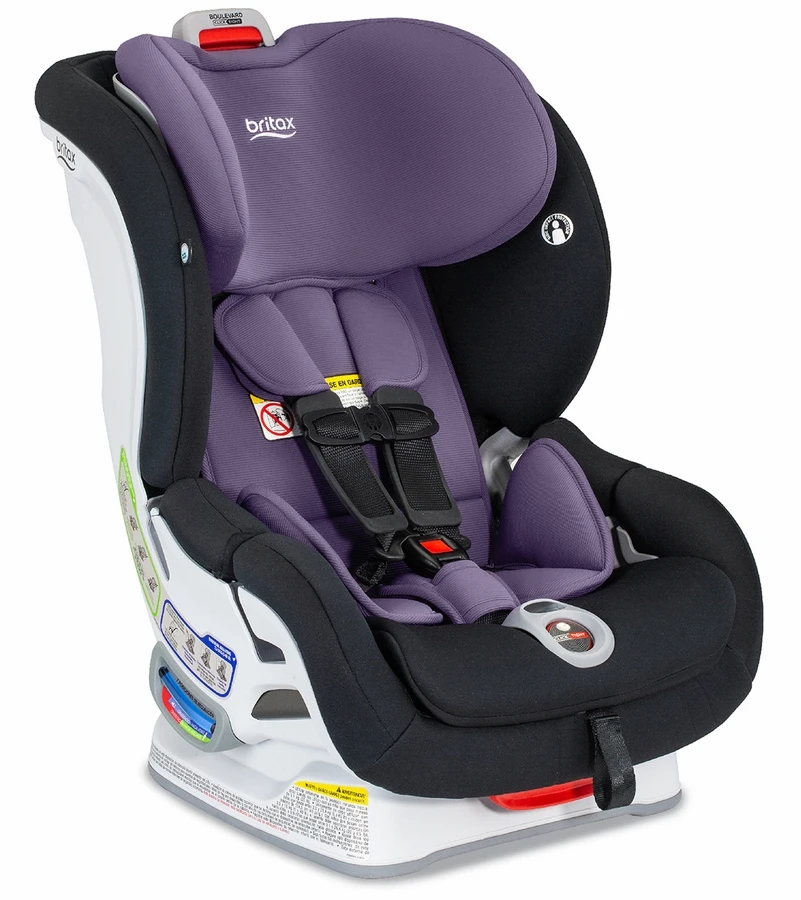 Britax Boulevard ClickTight Convertible Car Seat - Purple Contour (SafeWash) 1 Britax Boulevard ClickTight Convertible Car Seat - Purple Contour (SafeWash)