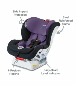 Britax Boulevard ClickTight Convertible Car Seat - Purple Contour (SafeWash) 11 Britax Boulevard ClickTight Convertible Car Seat - Purple Contour (SafeWash) -Britax || Graco || Maxi-Cosi Shop britax boulevard clicktight convertible car seat purple contour safewash 166