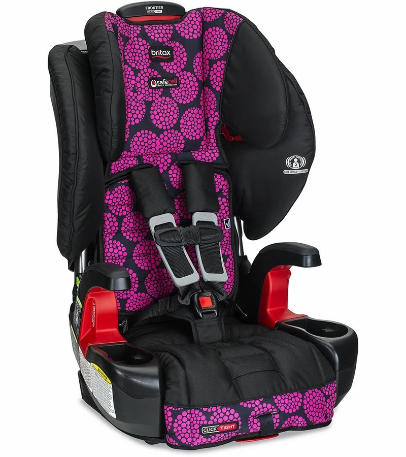 Britax Frontier ClickTight Harness Booster Car Seat - Broadway 1 Britax Frontier ClickTight Harness Booster Car Seat - Broadway