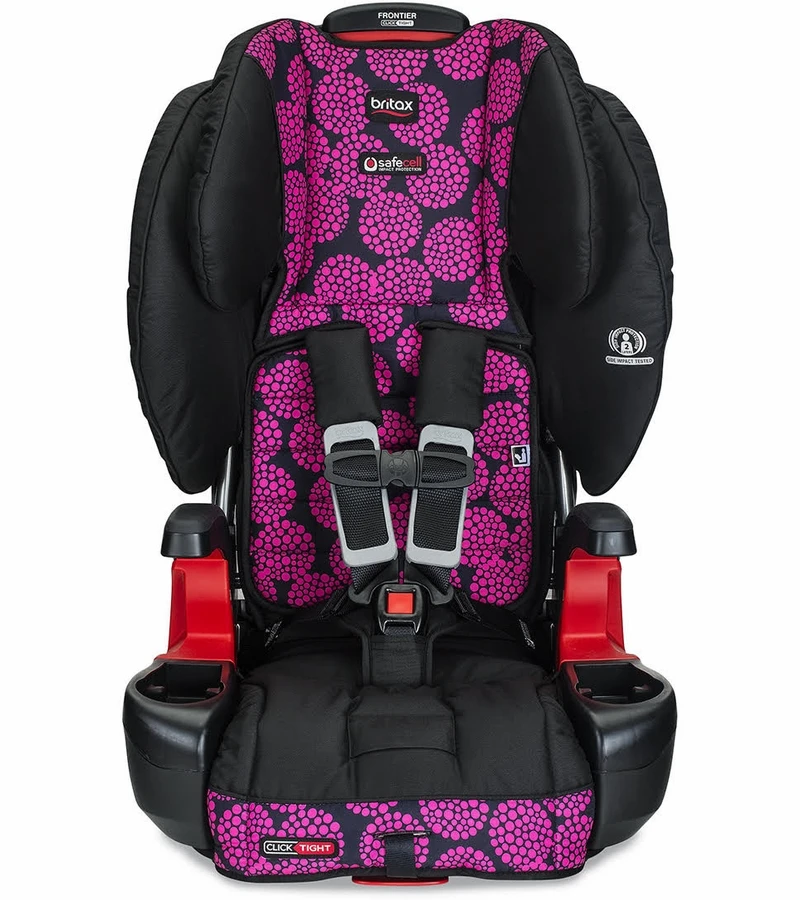 Britax Frontier ClickTight Harness Booster Car Seat - Broadway 2 Britax Frontier ClickTight Harness Booster Car Seat - Broadway - Image 2