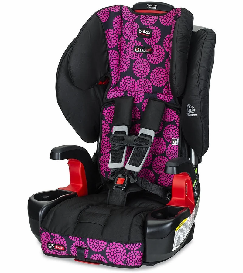 Britax Frontier ClickTight Harness Booster Car Seat - Broadway 3 Britax Frontier ClickTight Harness Booster Car Seat - Broadway - Image 3