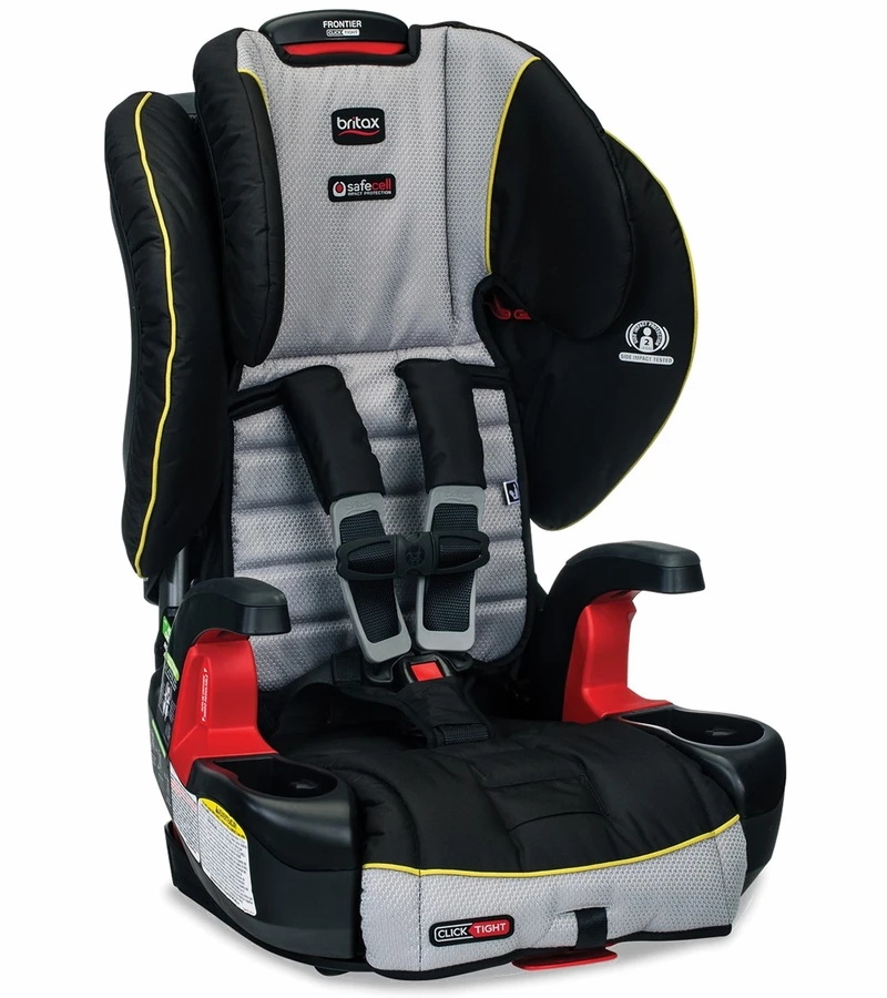 Britax Frontier ClickTight Harness Booster Car Seat - Trek 1 Britax Frontier ClickTight Harness Booster Car Seat - Trek
