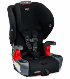 Britax Grow With You ClickTight Harness Booster Car Seat - Black Contour