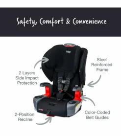Britax Grow With You ClickTight Harness Booster Car Seat - Black Contour 9 Britax Grow With You ClickTight Harness Booster Car Seat - Black Contour -Britax || Graco || Maxi-Cosi Shop britax grow with you clicktight harness booster car seat black contour 154