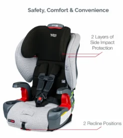 Britax Grow With You Clicktight Harness Booster Car Seat - Clean Comfort [New Version Of The Frontier] -Britax || Graco || Maxi-Cosi Shop britax grow with you clicktight harness booster car seat clean comfort new version of the frontier 43