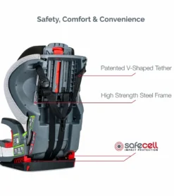 Britax Grow With You Clicktight Harness Booster Car Seat - Clean Comfort [New Version Of The Frontier] -Britax || Graco || Maxi-Cosi Shop britax grow with you clicktight harness booster car seat clean comfort new version of the frontier 44
