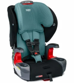 Britax Grow With You ClickTight Harness Booster Car Seat - Green Contour