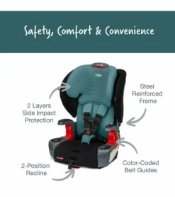 Britax Grow With You ClickTight Harness Booster Car Seat - Green Contour 9 Britax Grow With You ClickTight Harness Booster Car Seat - Green Contour -Britax || Graco || Maxi-Cosi Shop britax grow with you clicktight harness booster car seat green contour 156