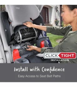 Britax Grow With You ClickTight Harness Booster Car Seat - Grey Contour 12 Britax Grow With You ClickTight Harness Booster Car Seat - Grey Contour -Britax || Graco || Maxi-Cosi Shop britax grow with you clicktight harness booster car seat grey contour 141