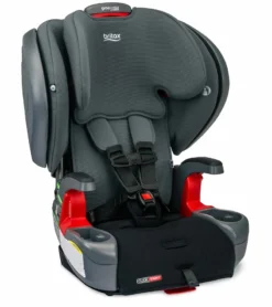 Britax Grow With You ClickTight Plus Harness Booster Car Seat - Black Ombre