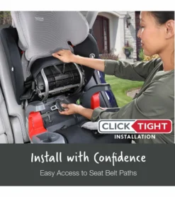 Britax Grow With You ClickTight Plus Harness Booster Car Seat - Black Ombre 12 Britax Grow With You ClickTight Plus Harness Booster Car Seat - Black Ombre -Britax || Graco || Maxi-Cosi Shop britax grow with you clicktight plus harness booster car seat black ombre 80