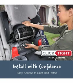 Britax Grow With You ClickTight Plus Harness Booster Car Seat - Blue Ombre 12 Britax Grow With You ClickTight Plus Harness Booster Car Seat - Blue Ombre -Britax || Graco || Maxi-Cosi Shop britax grow with you clicktight plus harness booster car seat blue ombre 80