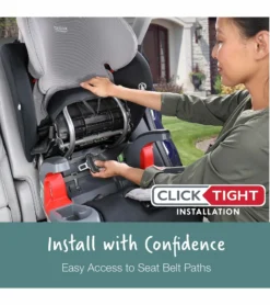 Britax Grow With You ClickTight Plus Harness Booster Car Seat - Green Ombre 12 Britax Grow With You ClickTight Plus Harness Booster Car Seat - Green Ombre -Britax || Graco || Maxi-Cosi Shop britax grow with you clicktight plus harness booster car seat green ombre 79