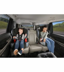 Britax Grow With You ClickTight Plus Harness Booster Car Seat - Jet Safewash (Flame Retardant-Free) [New Version Of The Pinnacle] -Britax || Graco || Maxi-Cosi Shop britax grow with you clicktight plus harness booster car seat jet safewash flame retardant free new version of the pinnacle 58