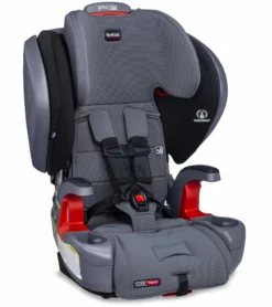 Britax Grow With You Clicktight Plus Harness Booster Car Seat - Otto Safewash (Flame Retardant-Free) [New Version Of The Pinnacle]