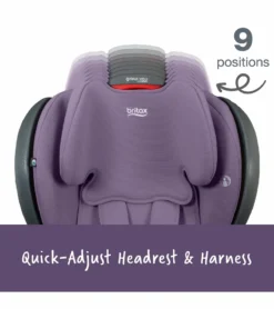 Britax Grow With You ClickTight Plus Harness Booster Car Seat - Purple Ombre 11 Britax Grow With You ClickTight Plus Harness Booster Car Seat - Purple Ombre -Britax || Graco || Maxi-Cosi Shop britax grow with you clicktight plus harness booster car seat purple ombre 83