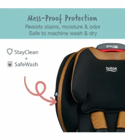 Britax Grow With You ClickTight Premium Harness Booster Car Seat - Ace Black (SafeWash + StayClean) 10 Britax Grow With You ClickTight Premium Harness Booster Car Seat - Ace Black (SafeWash + StayClean) -Britax || Graco || Maxi-Cosi Shop britax grow with you clicktight premium harness booster car seat ace black safewash stayclean 9