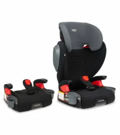 Britax Highpoint 2-Stage Belt Positioning Booster Car Seat - Black Ombre