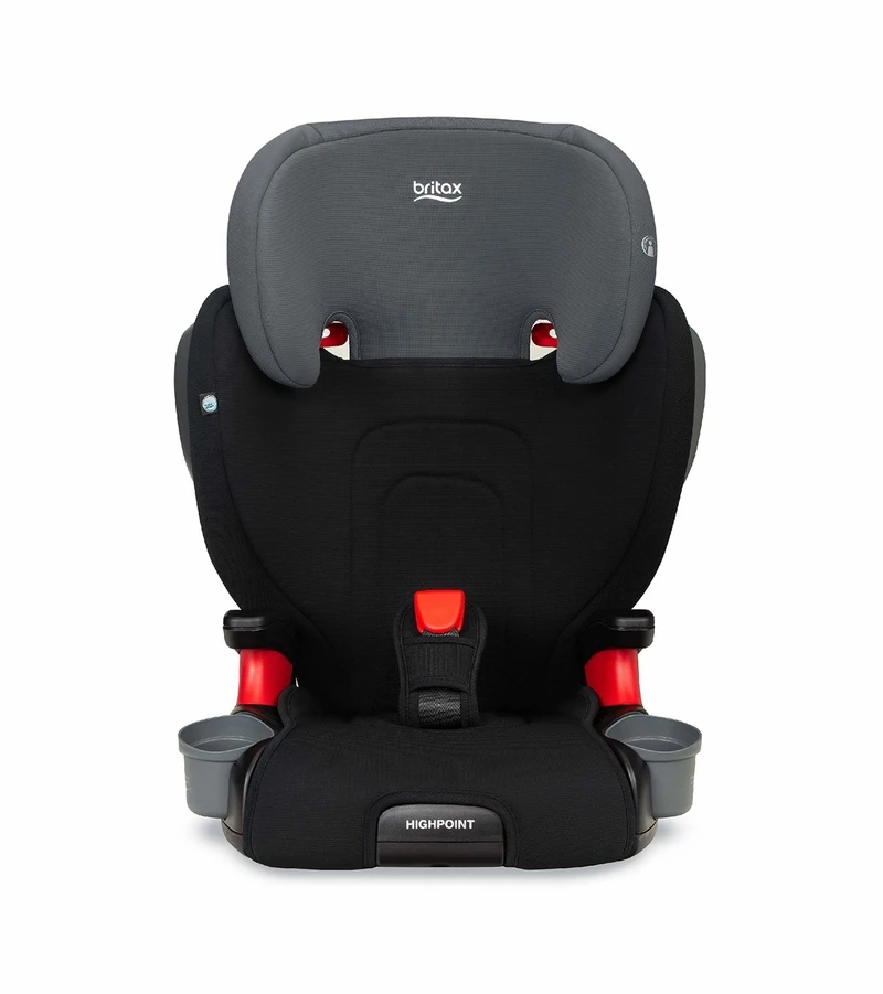 Britax Highpoint 2-Stage Belt Positioning Booster Car Seat - Black Ombre 6 Britax Highpoint 2-Stage Belt Positioning Booster Car Seat - Black Ombre - Image 6