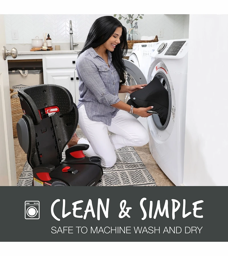 Britax Highpoint 2-Stage Belt Positioning Booster Car Seat - Black Ombre 7 Britax Highpoint 2-Stage Belt Positioning Booster Car Seat - Black Ombre - Image 7